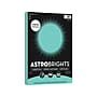 Astrobrights Punchy Pastels 65 lb. Cardstock Paper, 8.5" x 11", Breezy Blue, 100 Sheets/Pack (91784)~#|#~20F14E29-6D8A-4823-ACD32BEE95F4BE14_sc7