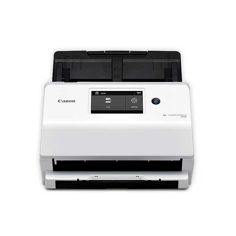Canon imageFORMULA R50 USB Document Scanner, White (4823C001) image 1