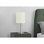 Monarch Specialties Inc. Incandescent Table Lamp, Nickel/Ivory, 2/Set (I 9649)~#|#~210006D0-3066-4DCD-8F33A16A35FD34FB_sc7