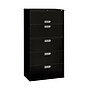 HON Brigade 600 Series 5-Drawer Lateral File Cabinet, Locking, Letter/Legal, Black, 36"W (H685.L.P)~#|#~210020BB-FC64-4112-91F1F6430579A5CF_sc7