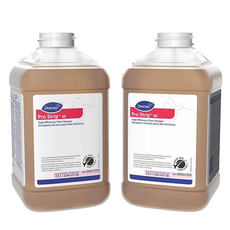 Pro Strip SC Floor Stripper for Diversey J-Fill, 2.5 L / 2.64 U.S. Qt., 2/Carton (95547355) image 1