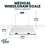 Viva Comfort ME904 Digital Medical Wheelchair Weight Scale, White (ADI904-03-MK)~#|#~21089FB1-45CC-45A0-9E93A4D5F2CD12C2_sc7