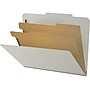 Medical Arts Press Pressboard Classification Folder, 2 Dividers, 2" Expansion, Letter Size, Gray, 10/Box (DV-T42-26-3GRY)~#|#~2109457C-0CE9-44D4-B2634966E2273E5A_sc7