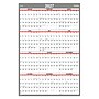 2027 Staples 48" x 32" Yearly Dry Erase Wall Calendar, Reversible, Gray (ST58450-27)~#|#~2109C3C0-85AF-44E4-AA7FF68BD79E4758_sc7