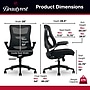 Beautyrest ErgoMax Ergonomic Mesh Swivel Task Chair, Black (60078-BLK)~#|#~210D5EF8-7D98-4AF3-A0B2B7241AB971F9_sc7