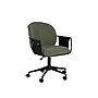 Linon Home Decor Products Karri Armless Polyester Swivel Computer and Desk Chair, Olive Green (178538GRN01U)~#|#~21107ABA-0023-44F5-8A206C454F72C84B_sc7