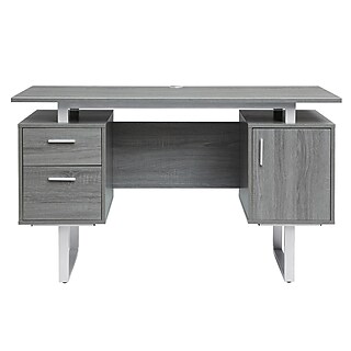 Flashs ワークテーブル Amazon.com: Flash Furniture 60''W x 66''L Horseshoe Grey