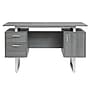 Techni Mobili 51.25"W Modern Office Desk with Storage, Gray (RTA-7002-GRY)~#|#~2112B8C3-91FA-471A-A4474EC4CB4F8DE8_sc7