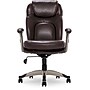 Serta Back in Motion Bonded Leather Executive Office Chair, Frye Chocolate (44187)~#|#~21190E83-47F0-44C2-AAC19EB943F25AC6_sc7