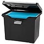 IRIS Portable File Box with Organizer Lid, Letter Size, Black (110977)~#|#~2119D4BF-3226-4A1F-9997D3F12389B880_sc7