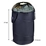 Household Essentials Laundry Hamper with Lid, Gray (HH2039)~#|#~211B38E2-0CE0-413A-AD99A71516745BEE_sc7