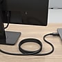 Staples TECH 6 ft. Display Port to Display Port Audio/Video Cable, Male to Male, Black (ST62469)~#|#~211BAFD6-13BC-4350-B05C2C1884404CDA_sc7