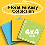 Post-it Notes, 4" x 4", Floral Fantasy Collection, Lined, 100 Sheets/Pad, 6 Pads/Pack (6753AUL)~#|#~211D8D69-3AA8-4F42-9031637C3A2C8F19_sc7