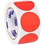 Tape Logic 2" Circle Inventory Label, Fluorescent Red, 500/Roll (DL613G)~#|#~211E6ABD-447D-45B8-BC63AA2F75DF2044_sc7