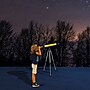 Hey! Play! Kids' Telescope with Adjustable Tripod, Yellow/Black (80-HM331676)~#|#~211EA905-964E-4157-A56E0AAA2C18AC0C_sc7