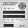 Plugable USB-C Dual HDMI Display Docking Station With 65W Laptop Charging  (UD-MSTH2)~#|#~21212B59-8D6E-4561-B8BACDE4C3DBF06A_sc7