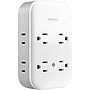 Philips All-in-One 4 Grounded plus 4 Polarized Outlet Surge Protector with USB Charging 1140J, White/Gray (SPP3453GW/37)~#|#~212362D0-4F05-47CE-931E99476D7CF6CF_sc7