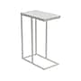 Household Essentials Jamestown 10.25"W x 17.75"D Laminate End Table, Scandinavian White/White (8100-1)~#|#~21287354-AC44-41B9-9337C72CA364DE6B_sc7