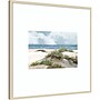 Amanti Art Coastal Serenity - Dunes and Sea by PI Studio Wood Framed Wall Art Print, 33"W x 33"H (A426710406115)~#|#~212DCFA6-91C5-43ED-9732CF17E5922152_sc7