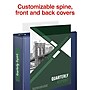 Staples 3" 3-Ring View Binder, D-Ring, Blue (55421/26451)~#|#~2131BECA-E66D-4552-93C4D3DBC06BD737_sc7