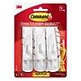 Command Medium Utility Hooks, 3 lb., White, 6/Pack (17001-VP-6P)~#|#~2134CA25-557B-4820-970CE69782E382F4_sc7