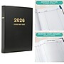 2026 Global Printed Products Professional Diary 6" x 8" Daily Planner, Paperboard Cover, Black (SDCY26-68-BK)~#|#~213859A3-05B4-4A24-A1570DFBBD329E02_sc7