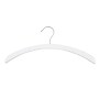 Nahanco 16" Wood Retro Top Hanger, Low Gloss White, 100/Carton (40117)~#|#~21393394-7BBC-46CE-87497904995F2457_sc7