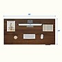 FlexiSpot E7 Commercial 48''W Electric Rectangular Adjustable Standing Desk, Black Walnut/Black (E7BCOM4824-BW)~#|#~213A46F5-EA8C-4A29-BF66A495EED20084_sc7