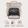 bentgo Prep Deluxe Insulated Multimeal Bag, 5-Compartment, Sand (BGPRPBAG-SD)~#|#~213B2FB7-43C8-4EA3-8C7D51970140C0B1_sc7