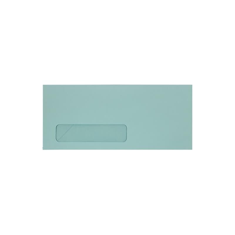 LUX #10 (4 1/8" x 9 1/2") Window Envelopes, Pastel Blue, 250/BX image 1
