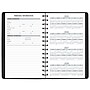 2026 AT-A-GLANCE 24-Hour 5" x 8" Daily Appointment Book Planner, Faux Leather Cover, Black (70-203-05-26)~#|#~213DB0BC-5530-4C29-B2262EF9CFA497EB_sc7