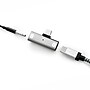 LBT 3.5-mm to USB-C Headphone Jack Adapter with 60-Watt PD Charging USB-C Port, Gray (LBT133)~#|#~214351C0-9952-46F3-BC8D2F46D80A3ED8_sc7