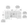 Sauder Edge Water 65"W Executive Desk, Select Cherry (455179)~#|#~214376E3-10BC-4F5F-B2926406DDCF0E61_sc7