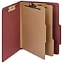 Staples 60% Recycled Heavy Duty Pressboard Classification Folder, 2-Dividers, 2" Expansion, Letter Size, Red, 10/Box (ST62560)~#|#~21454242-4830-4CD1-BE51CD4DB9B4002A_sc7