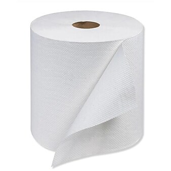 Tork Universal Hand Towel Roll, White, 6 Rolls (TRKRB8002)