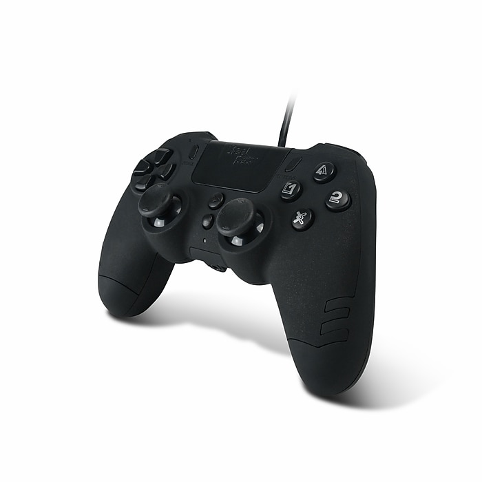 Lexip Metaltech Wired Controller for PS4/PC, Black (JVAMUL00152
