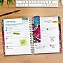 2027 Excello Brands 9" x 11" Weekly & Monthly Standard Planner, Paperboard Cover, Rainbow Gold Marble (FSHN-CY27-8511-36)~#|#~2150C69A-81B4-489B-BEE71C8E40829216_sc7