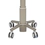 Ergotron CareFit Slim Aluminum Mobile Cart with Dual Wheel Front Casters, White/Warm Gray (C50-1100-0)~#|#~215B9D4B-AD98-451D-B52F0EF3AC0BF52B_sc7