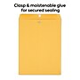 Staples 12 x 15.5 Clasp & Moistenable Glue Kraft Catalog Envelopes, Brown, Heavy‑Duty Mailing Envelopes for Documents, 100/Box~#|#~215C7B77-CEB3-48A6-A7030D95953331D9_sc7