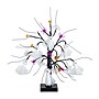 Nearly Natural Pre-Lit Artificial Halloween Ghost Dolls, Spiders, Bats & Pumpkins LED Ornament Tree, 18" (T5367)~#|#~215F6FC5-163F-434B-9C1AABC505A0C143_sc7