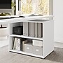 Bush Business Furniture Stratus 72"W Electric Adjustable Standing Desk with Bookcase, White (SUT006WH)~#|#~216046DD-A00B-4BC5-84C98485F0321F52_sc7