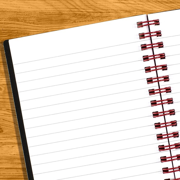 その他 75S-3B and 75S-3C Instruction Book Black N' Red 1-Subject Professional Notebooks, 3.75