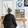 AdirOffice 500 Series 16-Compartment Literature Organizers, 20" x 11.8", White, 2/Pack (500-16-WHI-2PK)~#|#~216120C0-88CC-406F-BF186D0ED2C3F7B3_sc7