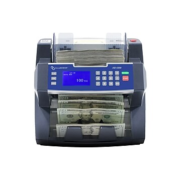 AccuBANKER AB4200 Commercial Bill Counter, Black/Gray (AB4200 MGUV)