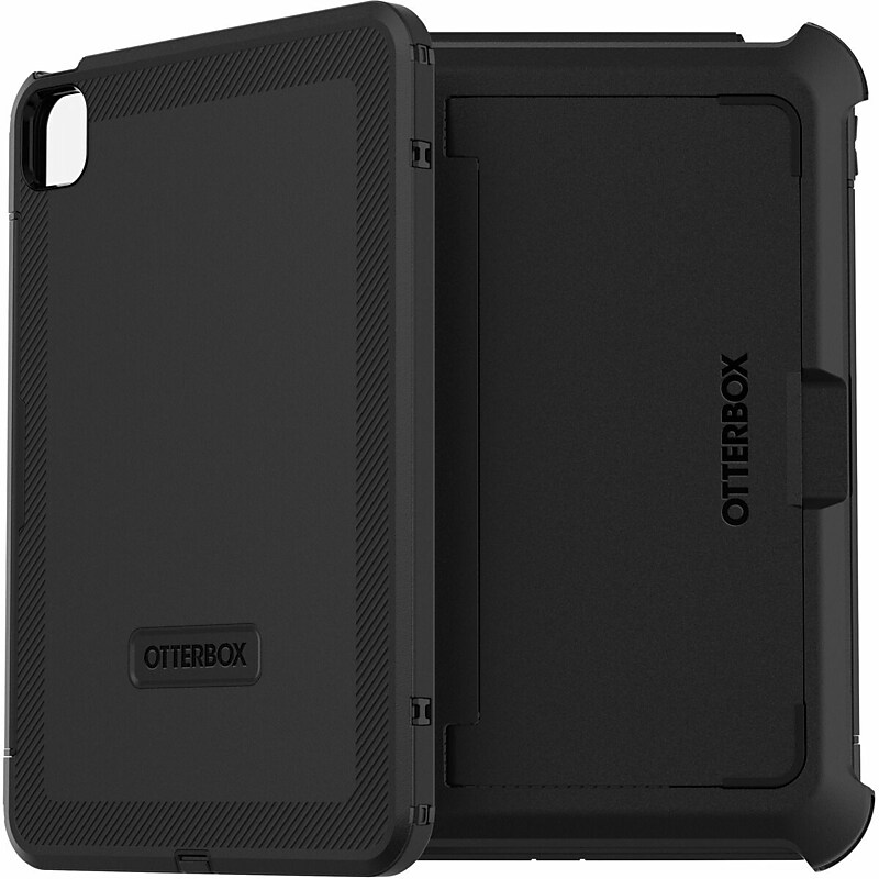 OtterBox Defender Polycarbonate/Silicone 11" Rugged Case for iPad Pro M4 (7th Generation), Black (77-95366) image 1