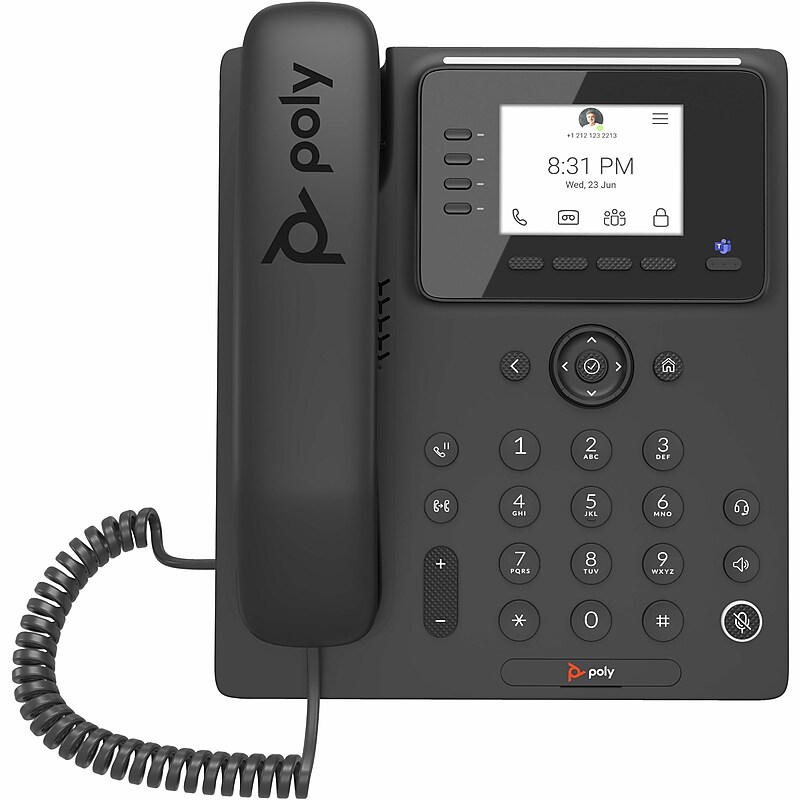 Poly CCX 350 Business Media Phone for Microsoft Teams, PoE-Enabled (848Z7AAAC3) image 1