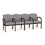 Lesro Weston 4-Seat Tandem Seating, Chambray Grey/Riftwood Walnut (WS4103.WRW-01CHGY)~#|#~216EB378-CECE-4C75-B9EEA4816EA9C096_sc7