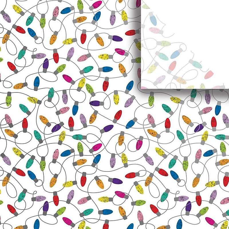 JAM Paper Christmas Tissue Paper, 30' x 20", Multicolor, 240/Pack(526BXPT5091) image 1