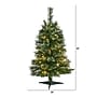 Nearly Natural Wisconsin Slim Snow Tip Pine Artificial Christmas Tree, 3' (T1632)~#|#~21792E05-DC24-4FCA-B6A6AC00EDCCA3B7_sc7