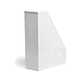 U Brands The Perforated Collection Metal Magazine File Holder, White (5716U01-06)~#|#~217E5943-234A-4E06-93A760166458ECB7_sc7